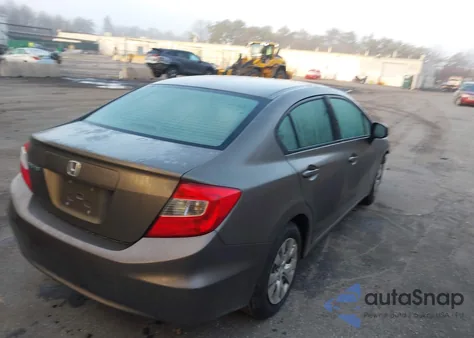 2012 Honda Civic Lx from USA, damaged, VIN 2HGFB2F58CH612516